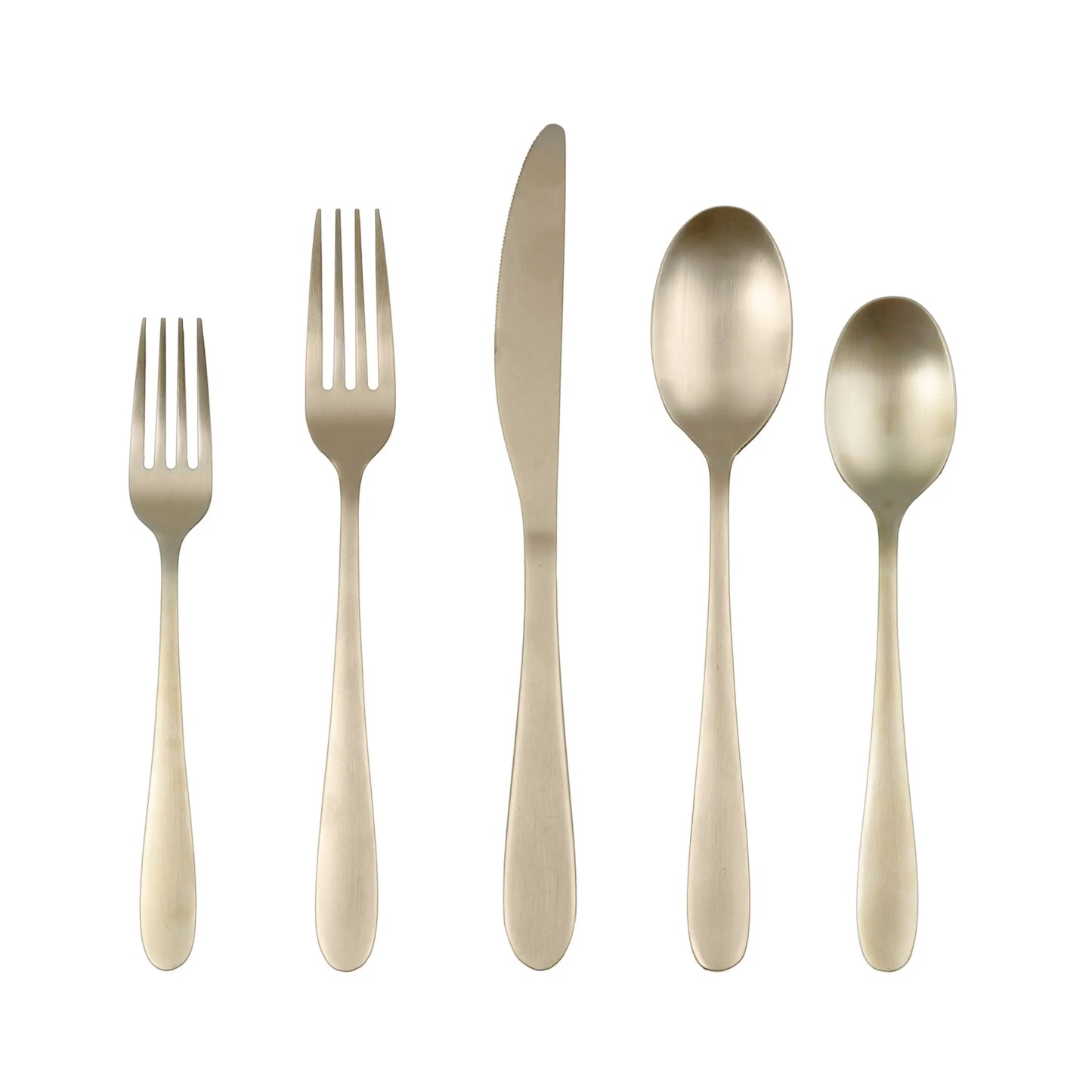 Hign-Concerned Satin 20 Piece Stainless Steel Cutlery Set 4