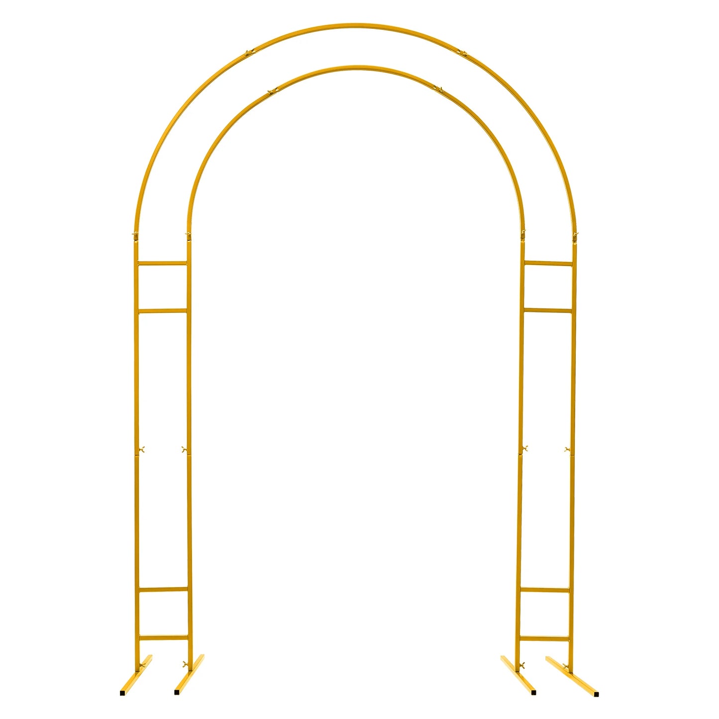 NONECN Metal Wedding Arch With Base Stand For Outdoor Weddings
