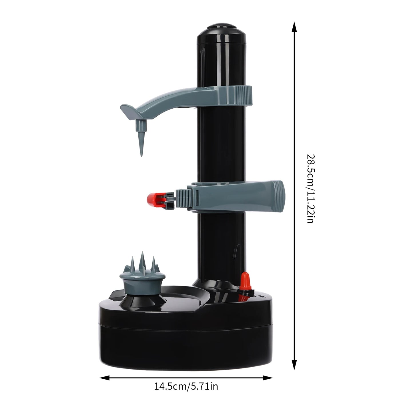 Color Electric Vegetable Peeler Multi Function Rotating Tool