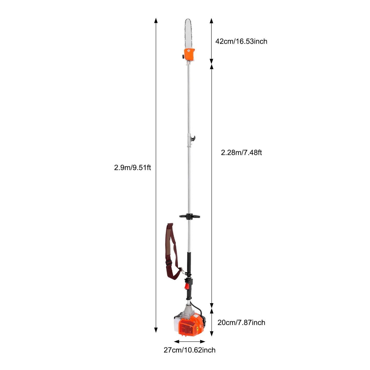 CNCEST Cordless Chainsaw for Agriculture Garden Pruning Saw