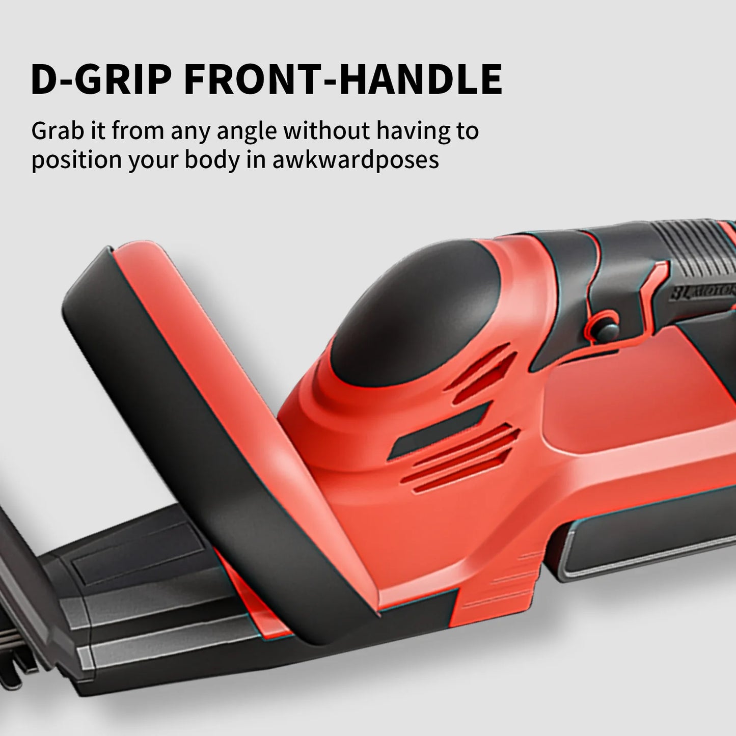Cordless Hedge Trimmer With 3.0Ah Battery And Charger