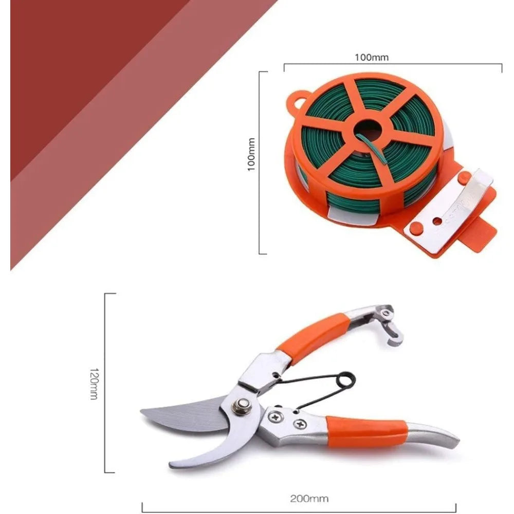 HNCJLPSCX Pruning Shears Garden Clippers Set Ergonomic Tool