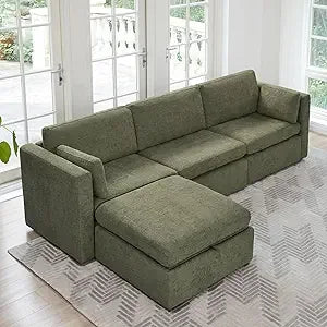 DAFIFY Exquisitely Luxurious Premium Modular L Shaped SectionalSofa FSCCertified TimelessLivingSpace