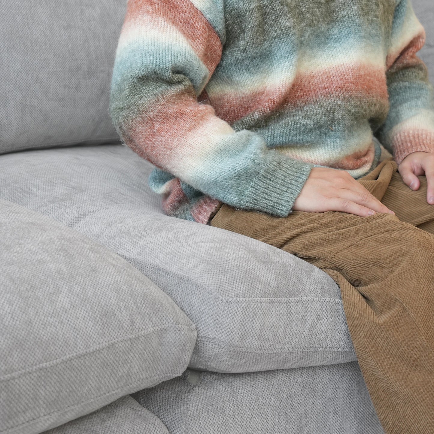 Sdorens Upholstered Premium Contemporary Sectional Sofa Living Room Ushaped Couch