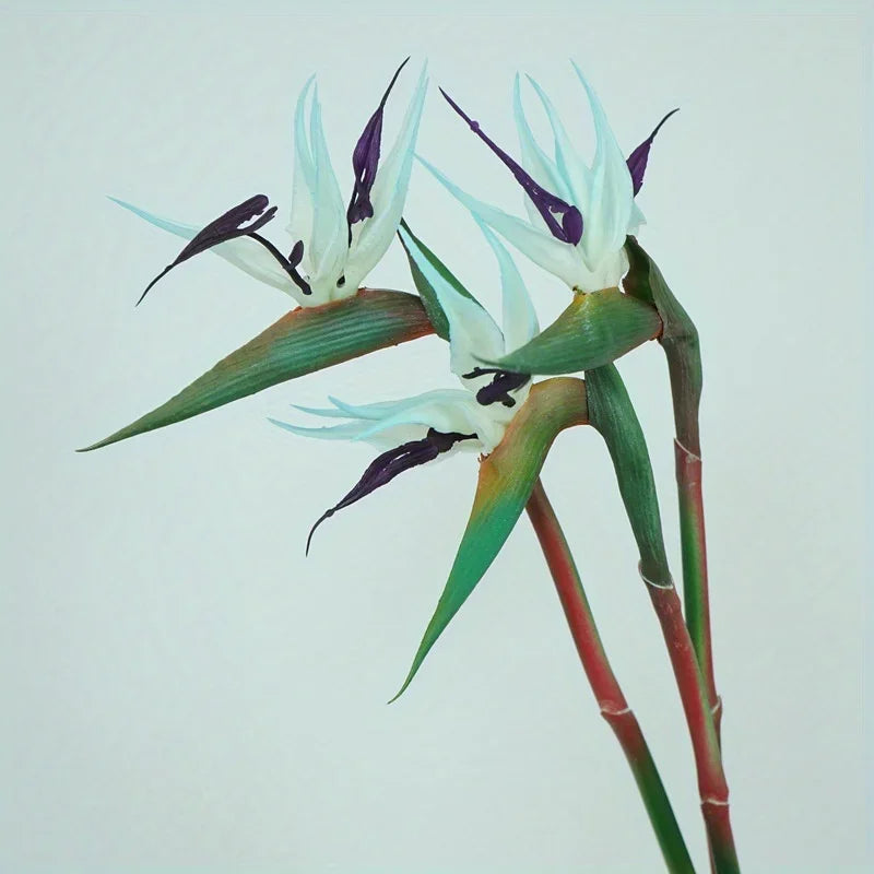Artificial Bird Of Paradise Flowers 3 Pack For Home Party Decor