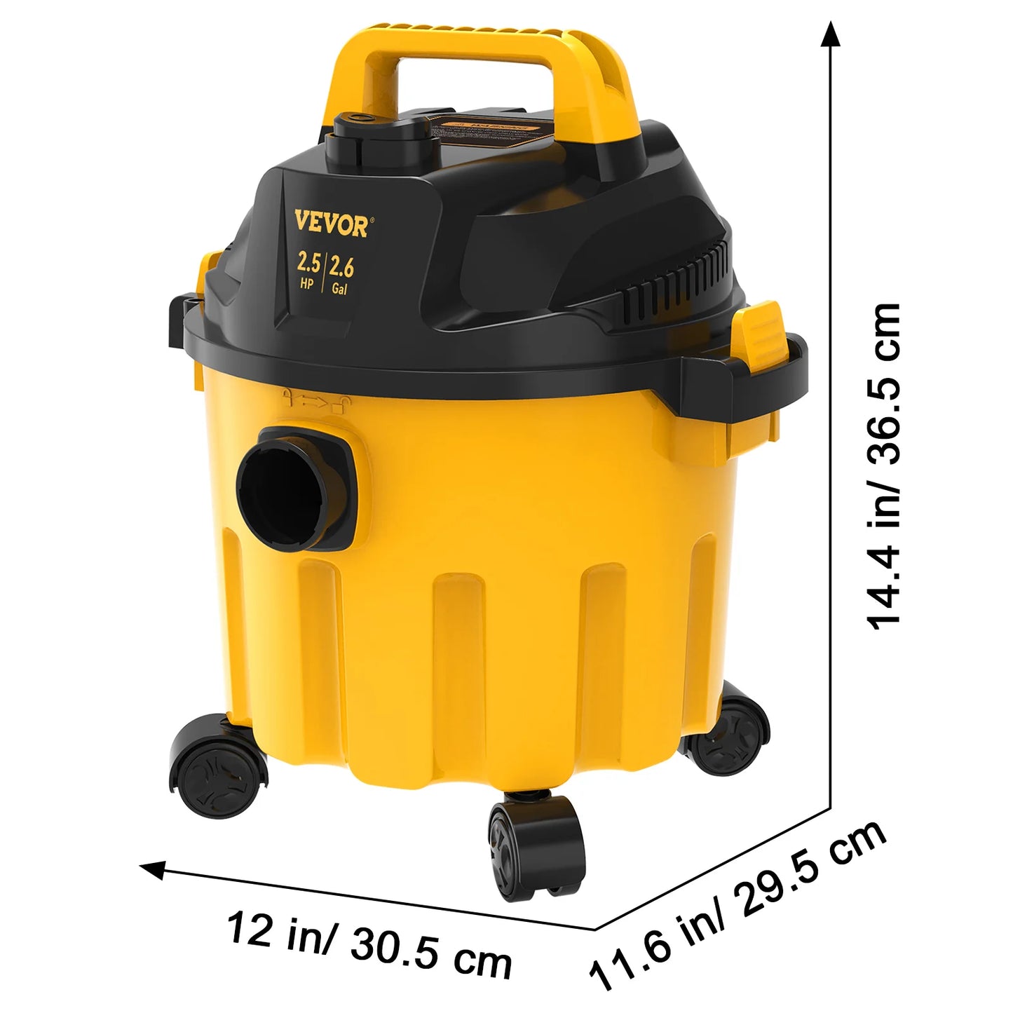 SucceBuy Wet Dry Vacuum 3 In 1 Portable Shop Vacuum With Blowing Function And Attachments