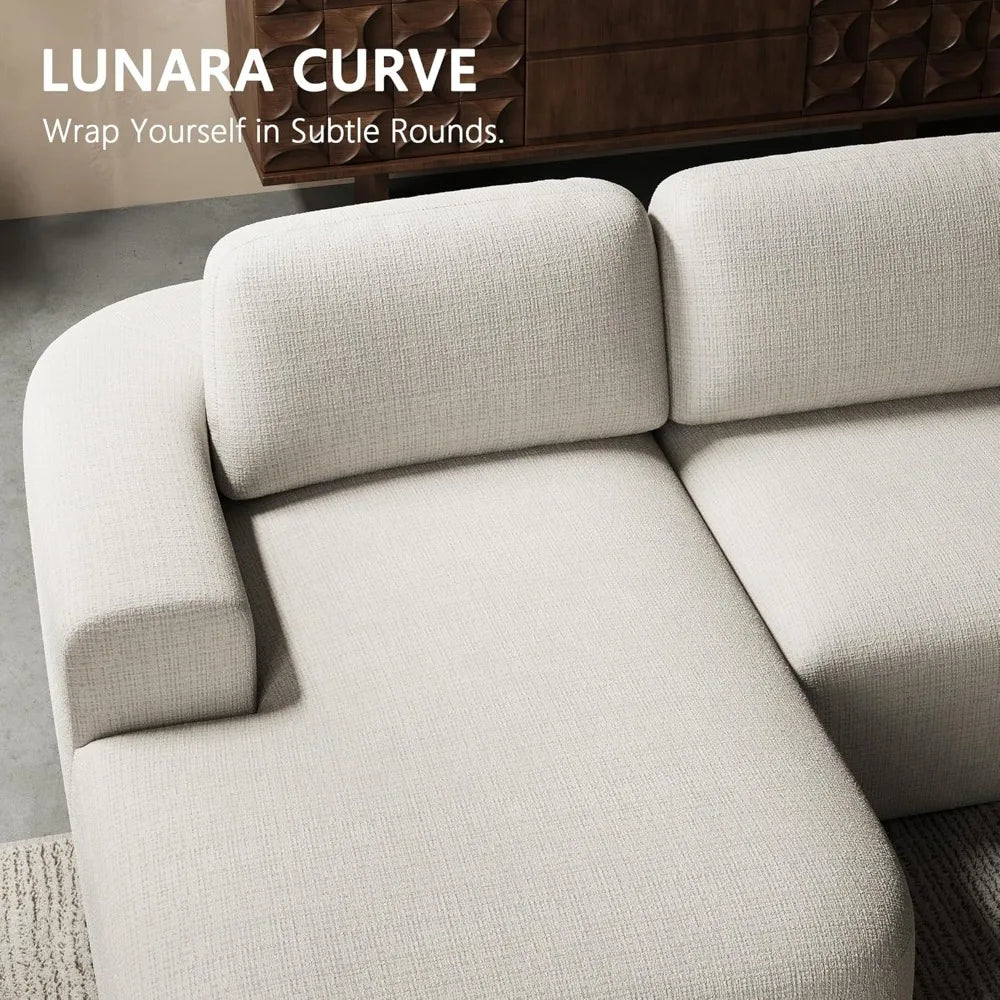 ZHUOTING Modular Sectional Sofa With Chaise Convertible L Shaped