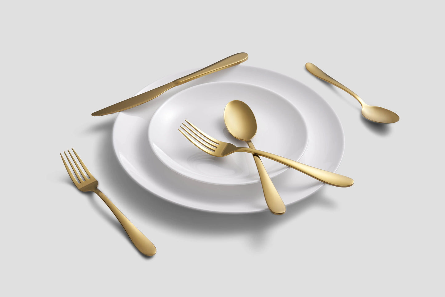 Hign-Concerned Satin 20 Piece Stainless Steel Cutlery Set 4