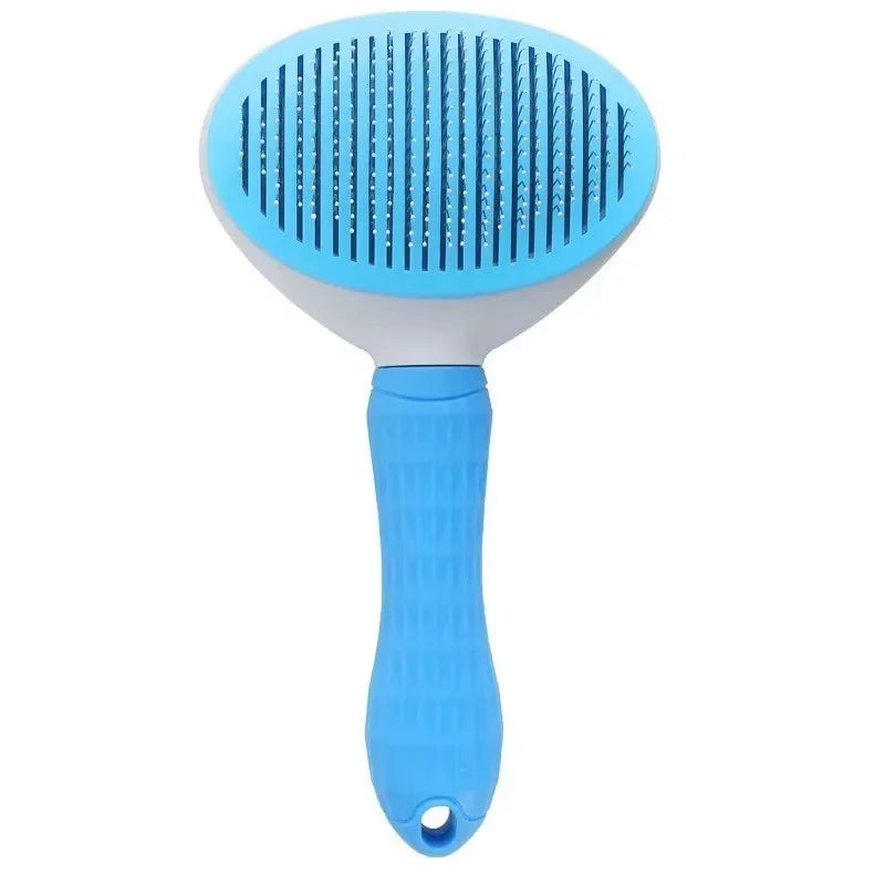 AEHOME Self Cleaning Deshedding Pet Grooming Brush For Dogs Cats