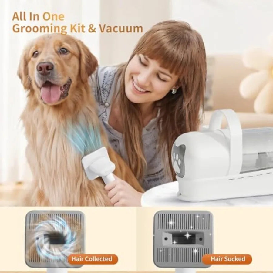 Dog Grooming Kit With 6-In-1 Tools For Dogs Cats Set