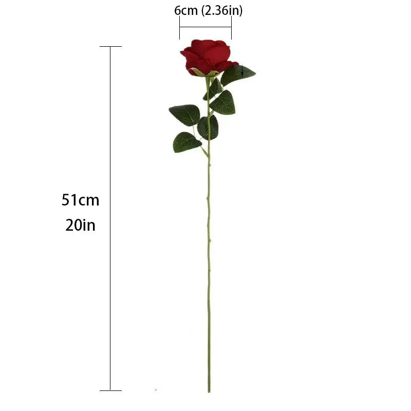 Artificial Rose Bouquet For Wedding And Home Table Centerpiece