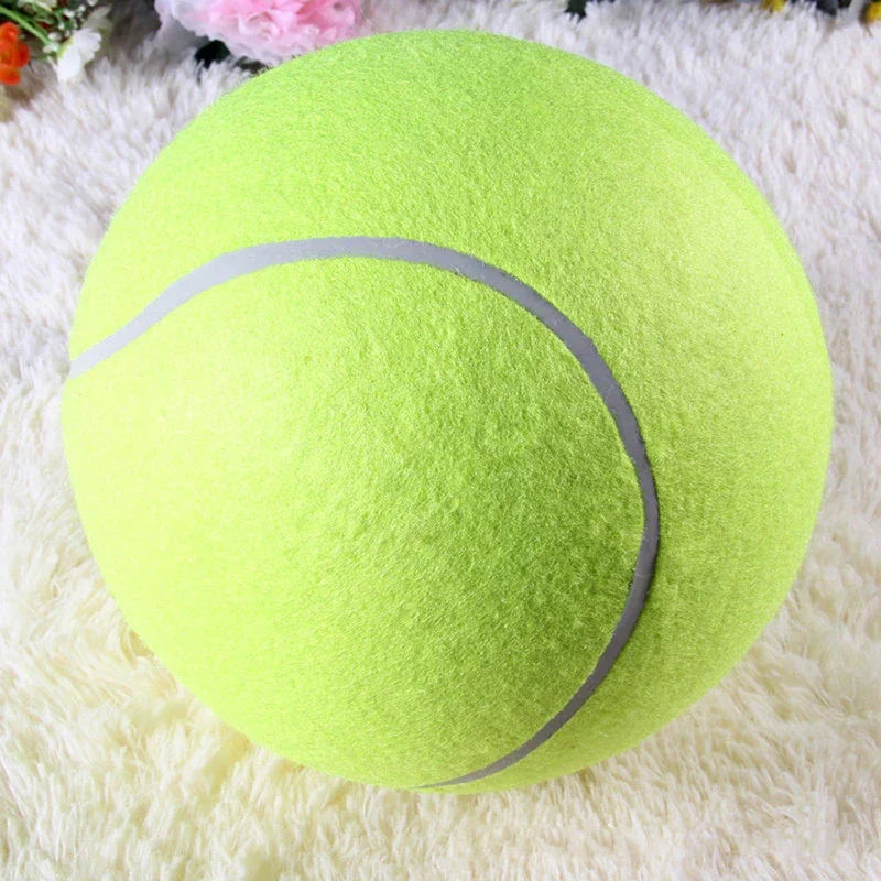 Shunmaii Giant Tennis Ball Dog Chew Toy Inflatable Outdoor Toy