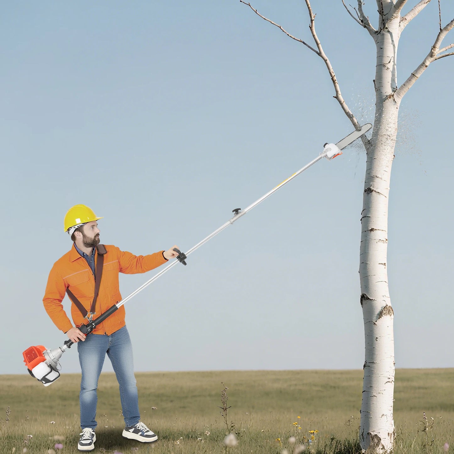 CNCEST Cordless Chainsaw for Agriculture Garden Pruning Saw