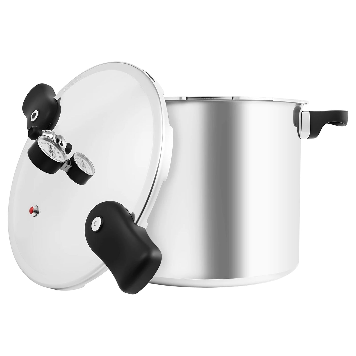 22L Thickened Explosion Proof Pressure Cooker With Gauge And Safety Valve