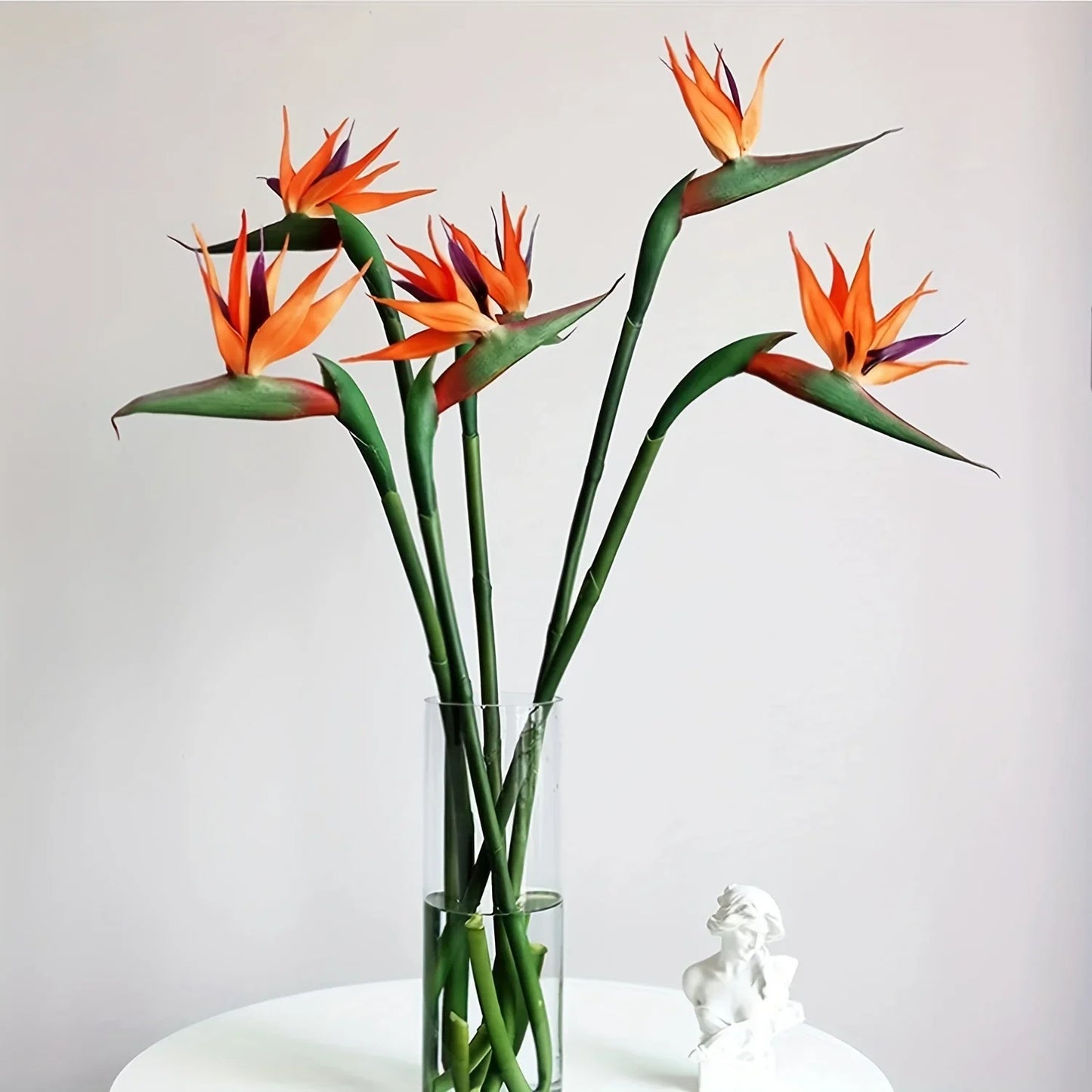 Artificial Bird Of Paradise Flowers 3 Pack For Home Party Decor