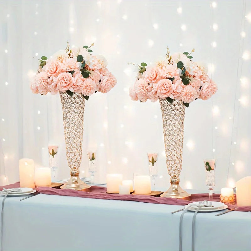 Function Crystal Vases Centerpiece Decor Weddings And Home