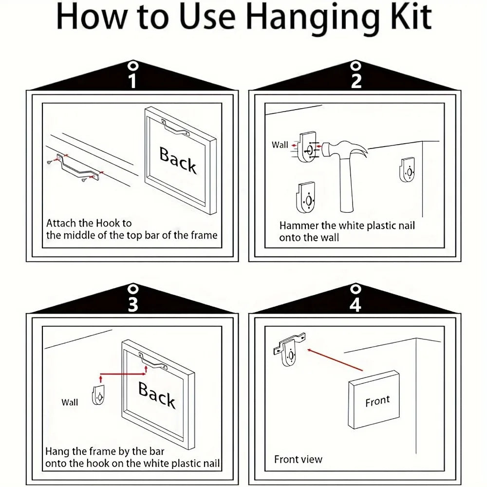 Hign-concerned Abstract Canvas Wall Art In Solid Wood Frame