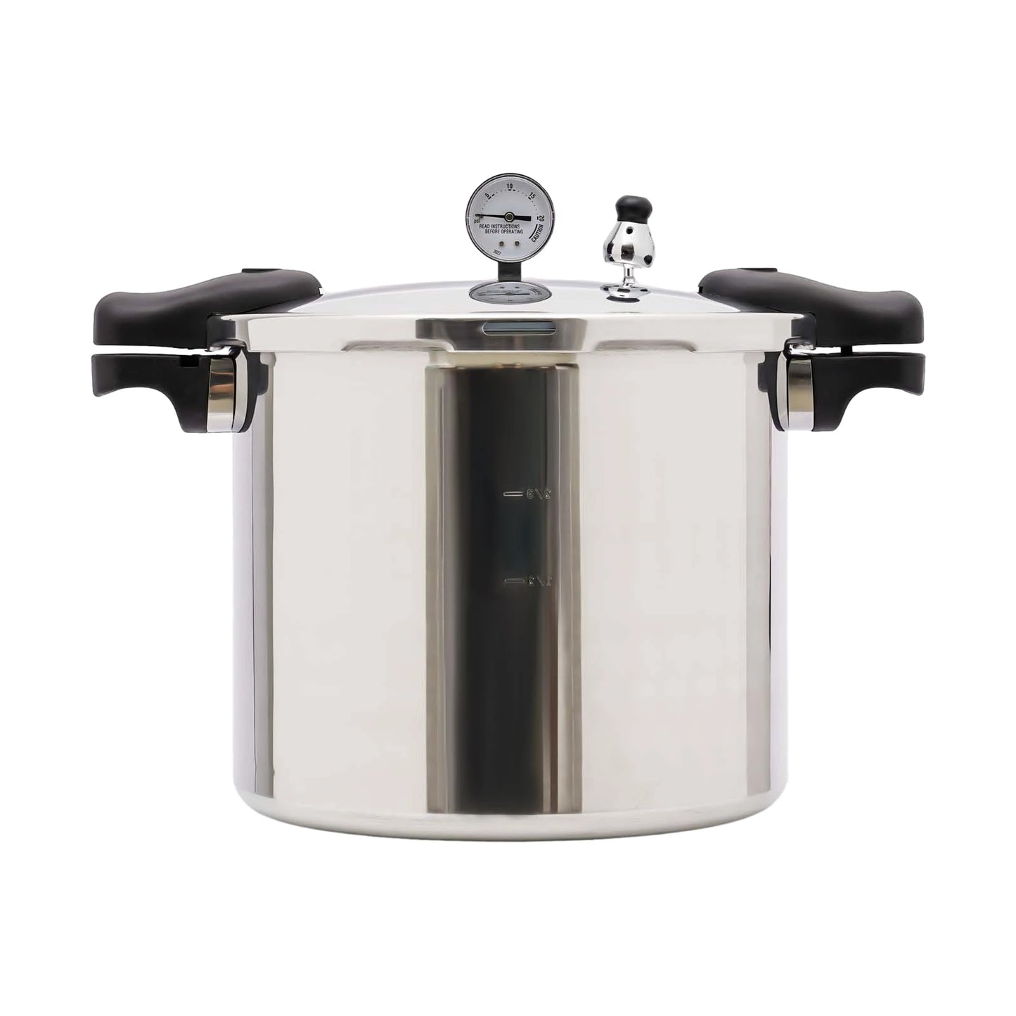 22L Thickened Explosion Proof Pressure Cooker With Gauge And Safety Valve