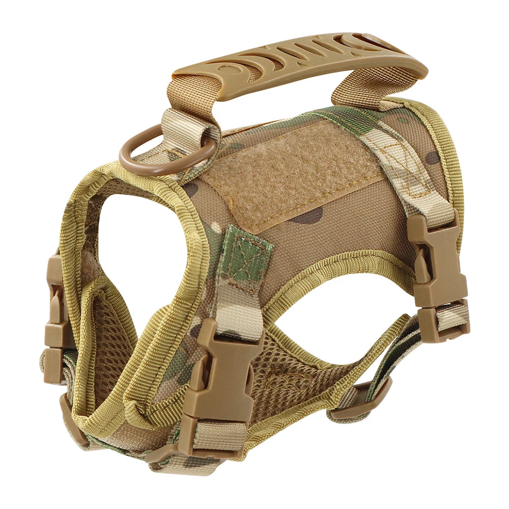 Tactical Cat Harness And Leashes For  Small Dog Puppy Vest Straps with Handle Harnesses Training Adjustable Pet Accessories
