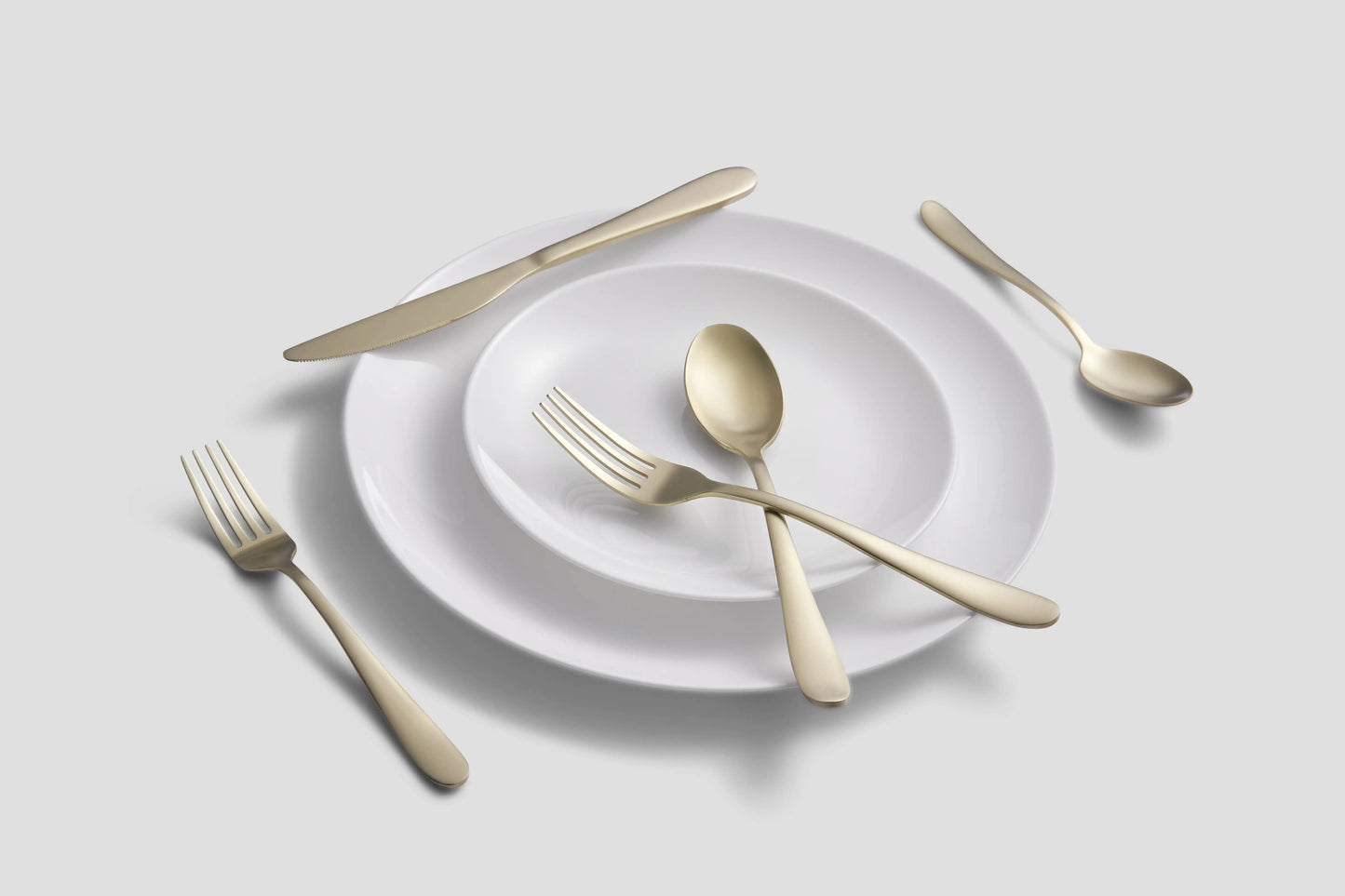 Hign-Concerned Satin 20 Piece Stainless Steel Cutlery Set 4