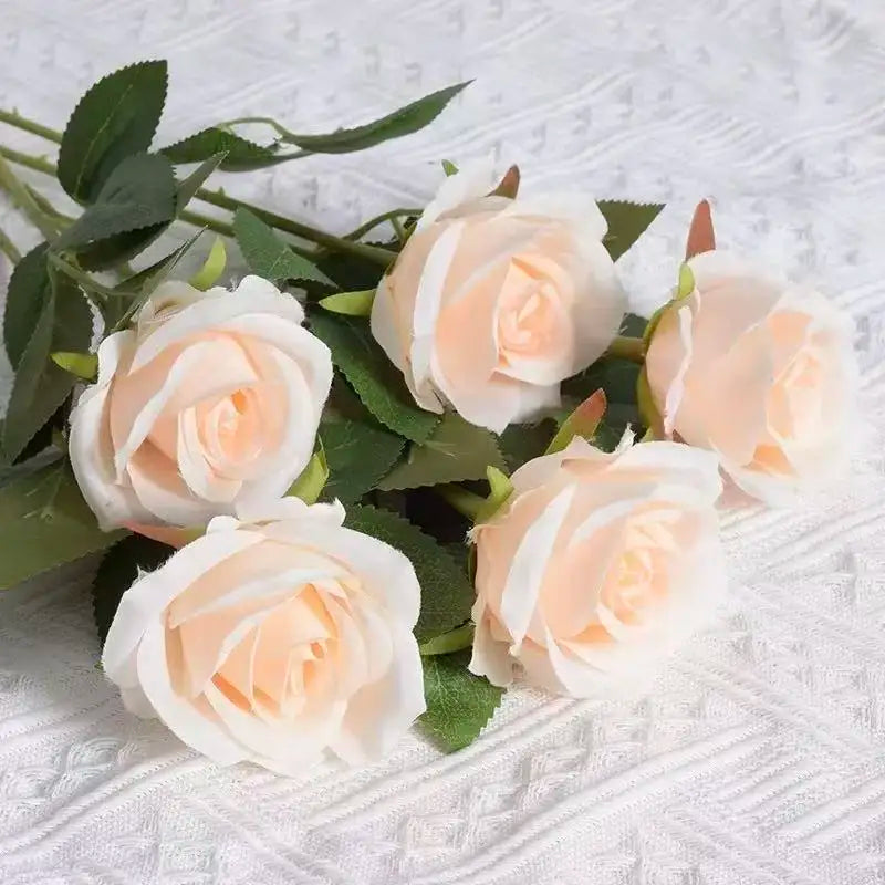 Artificial Rose Bouquet For Wedding And Home Table Centerpiece