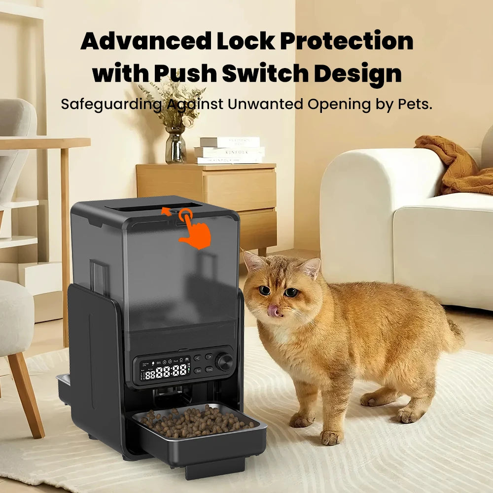 Cityflee SmartPet Feeder Automatic Timed Portions Slow Food Function DispenserProPlus
