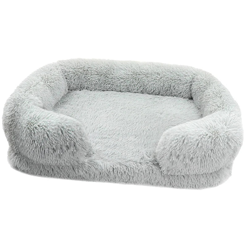 Orthopedic Thickened Dog Bed With Removable Plush Cover