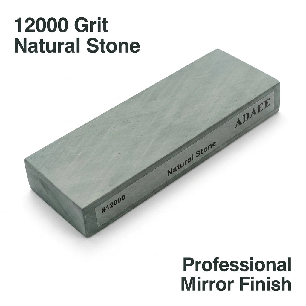 ADAEE 12000 Grit Natural Slate Whetstone Sharpening Stone For Knives