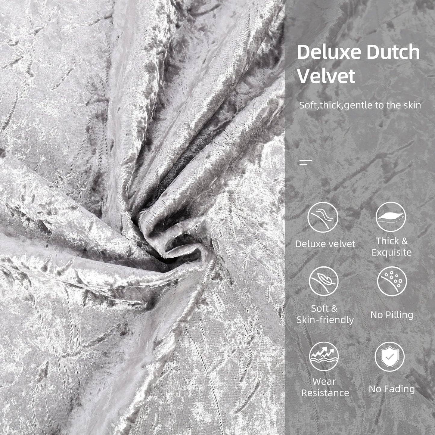 BORWARTCN Luxury Velvet Tufted Dog Sofa Bed Wooden Frame