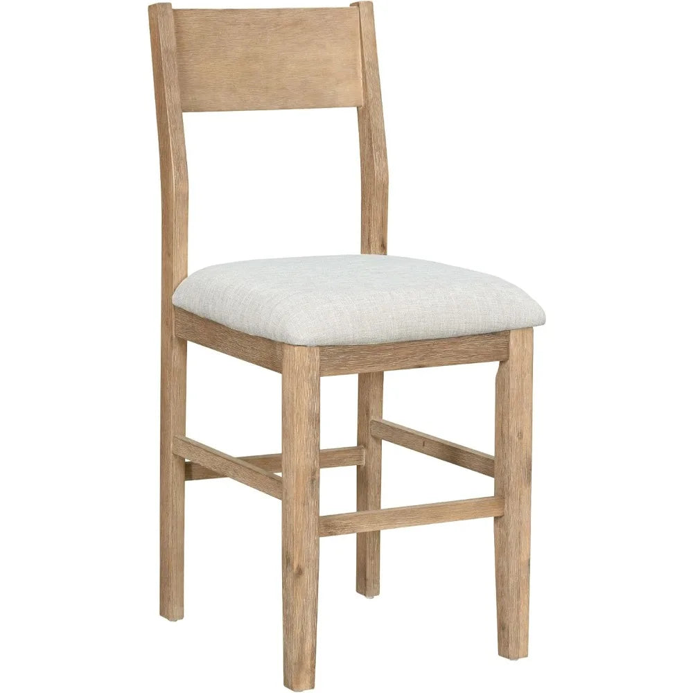 MKDK Counter Height Dining Set with Table for 4 Chairs