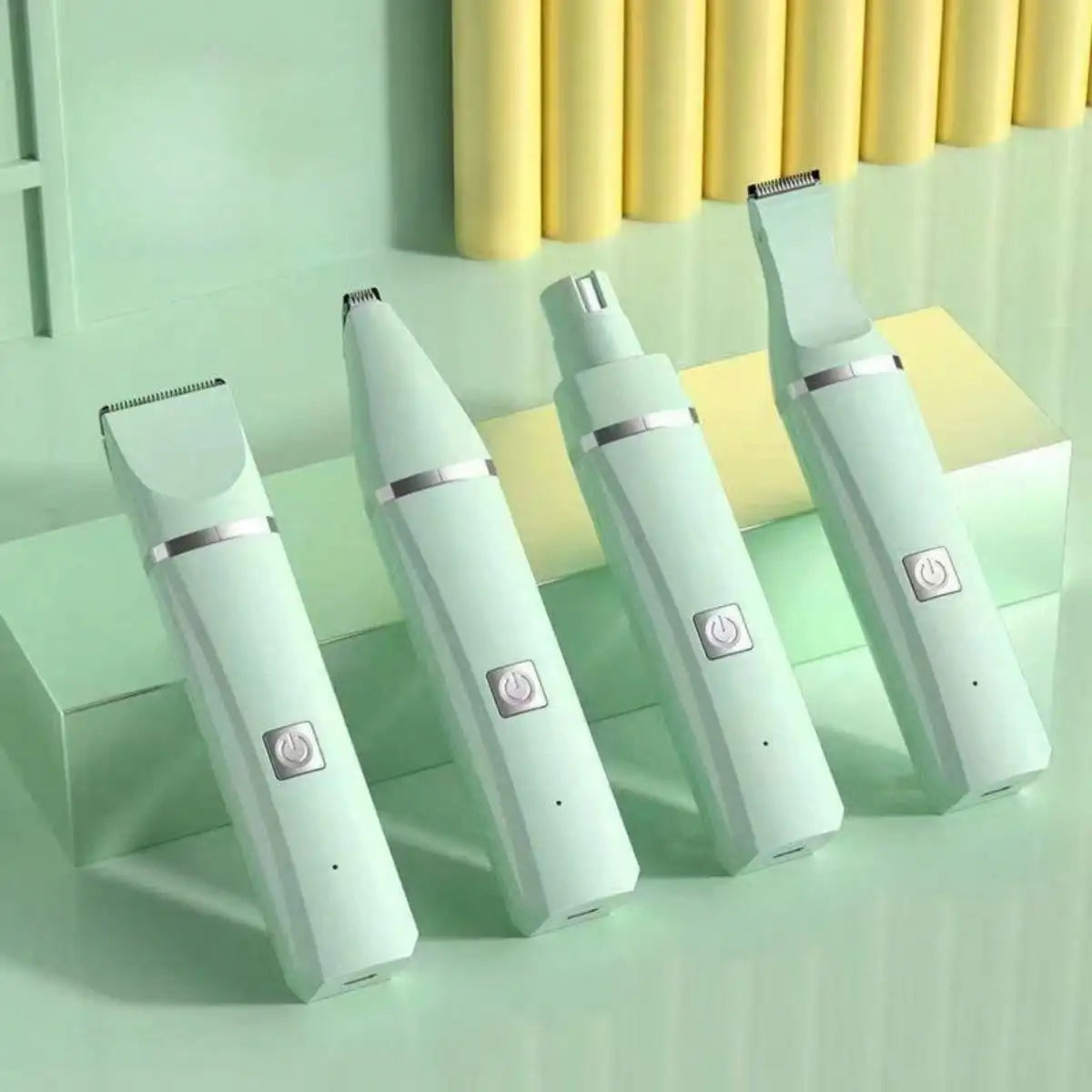 Hign-concerned WhisperQuiet Dog Grooming Kit Paw Trimmer Nail Grinder Rechargeable