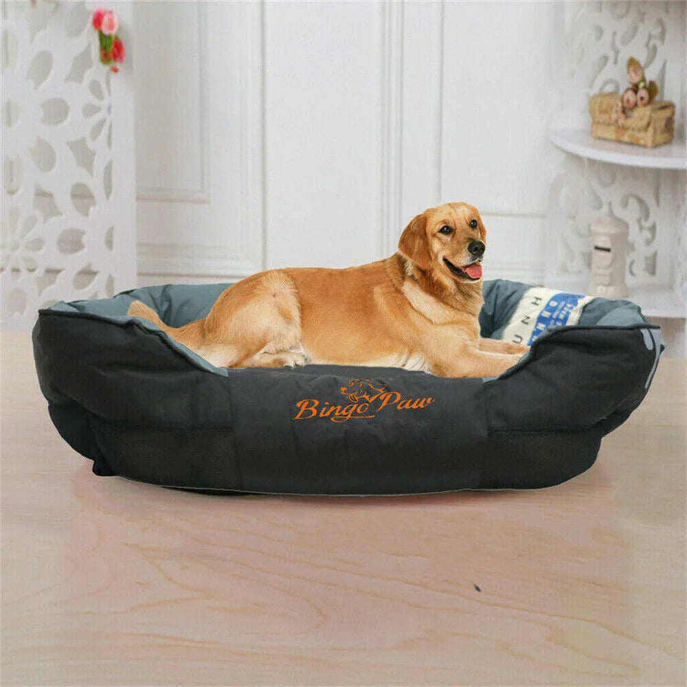 BORWARTCN Waterproof Orthopedic Sofa Dog Bed For Pets