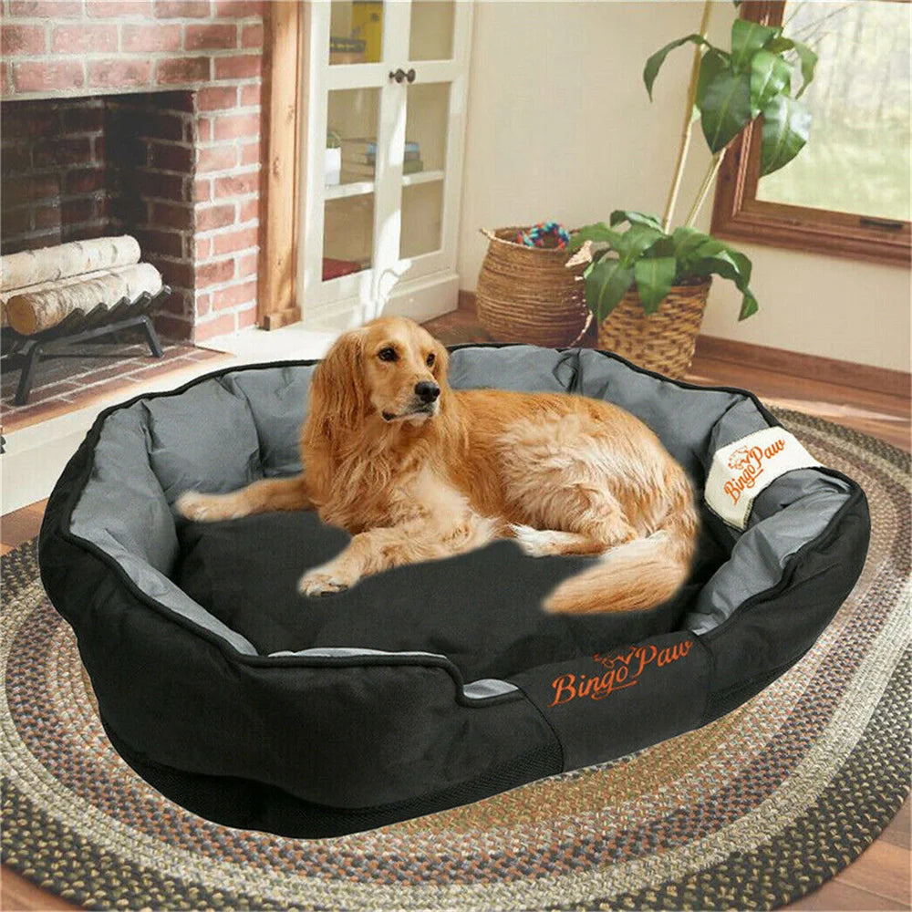BORWARTCN Waterproof Orthopedic Sofa Dog Bed For Pets