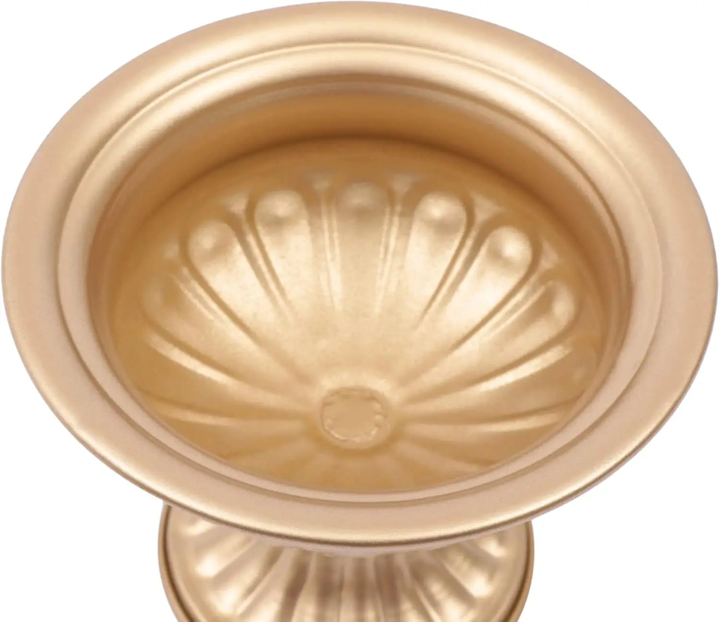 Hign-concerned Gold Flower Vases Set for Wedding Centerpiece