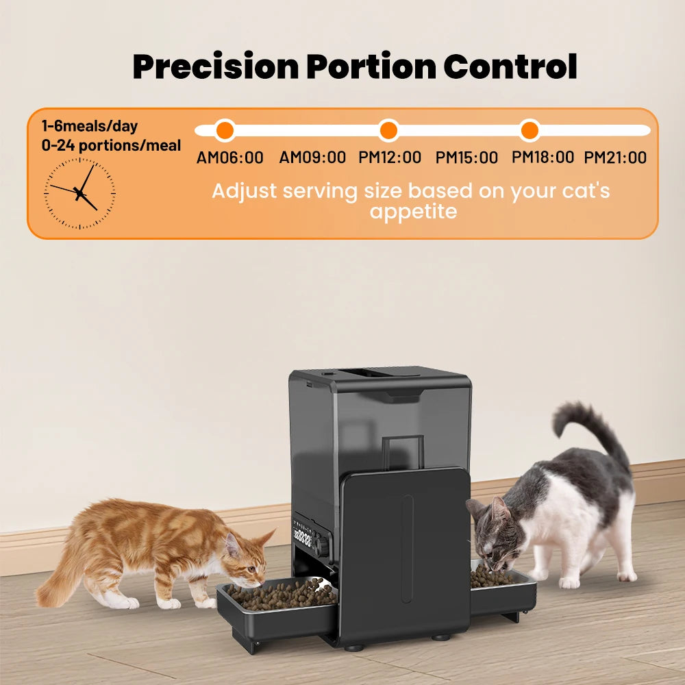 Cityflee SmartPet Feeder Automatic Timed Portions Slow Food Function DispenserProPlus
