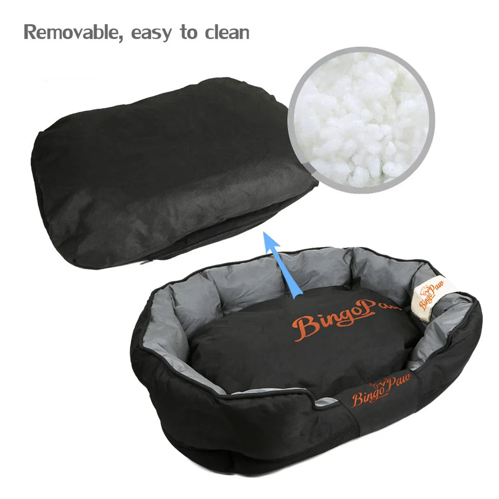 BORWARTCN Waterproof Orthopedic Sofa Dog Bed For Pets