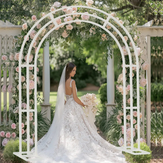 Guangdong Metal Wedding Arch Stand Backdrop Pergola Frame