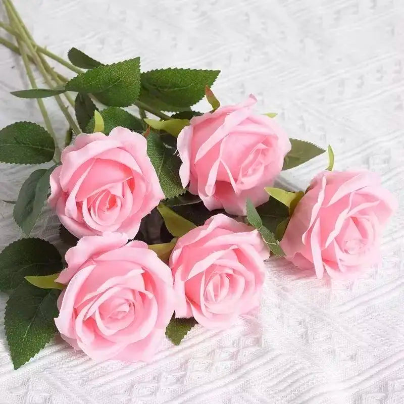 Artificial Rose Bouquet For Wedding And Home Table Centerpiece