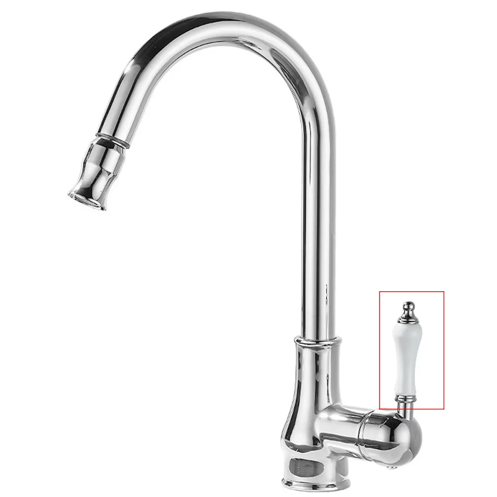SHBSHAIMY Kitchen Faucet Pull Out 360 Degree Swivel Hot Cold