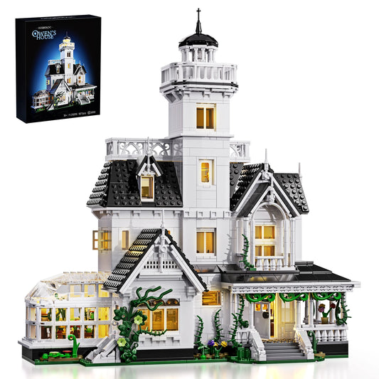 Magic House Building Set With LED Lights For Adults Decor