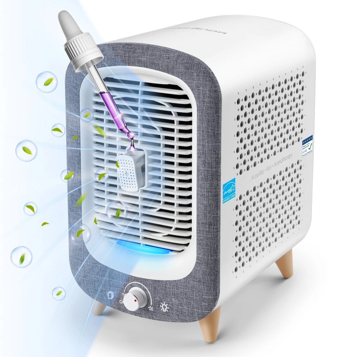 Jafanda Air Purifier for Home Bedroom HEPA Activated Carbon