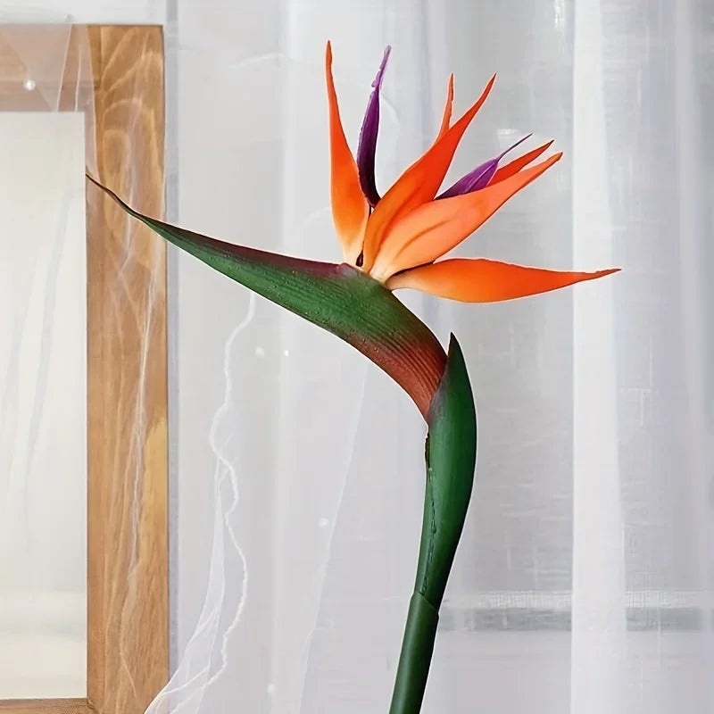 Artificial Bird Of Paradise Flowers 3 Pack For Home Party Decor