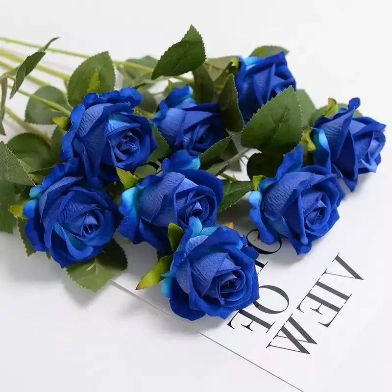 Artificial Rose Bouquet For Wedding And Home Table Centerpiece