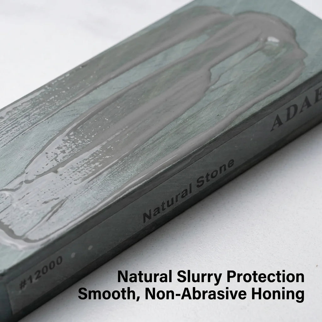ADAEE 12000 Grit Natural Slate Whetstone Sharpening Stone For Knives