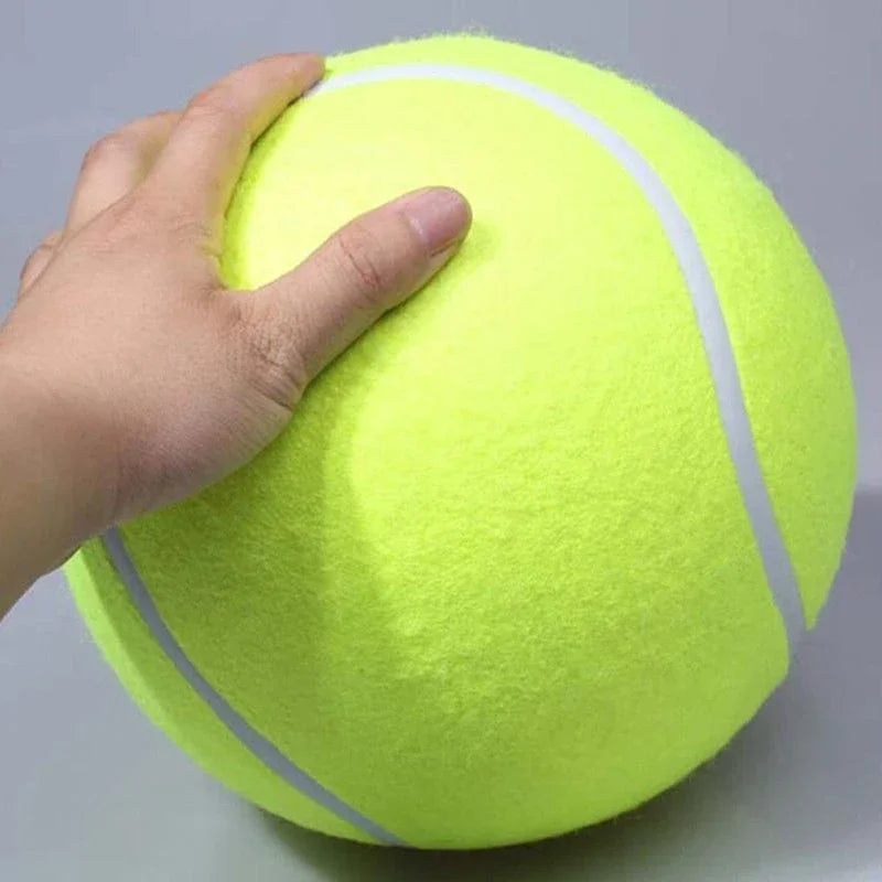 Shunmaii Giant Tennis Ball Dog Chew Toy Inflatable Outdoor Toy