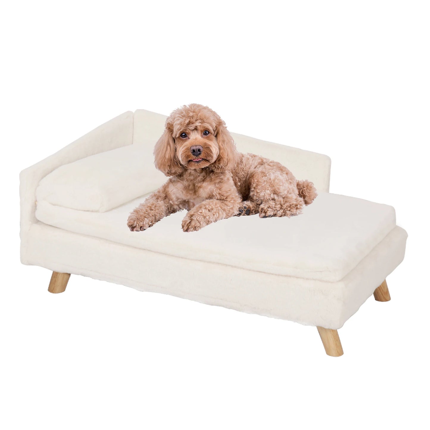 CN Guangdong Elevated Pet Bed Solid Wood Leg Sofa Indoor