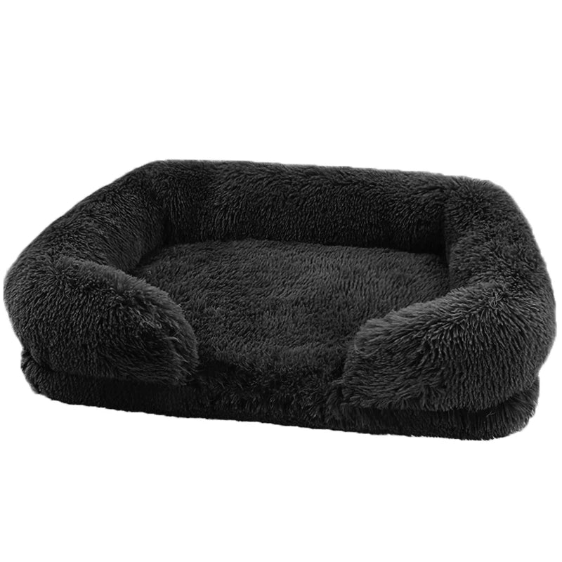 Orthopedic Thickened Dog Bed With Removable Plush Cover