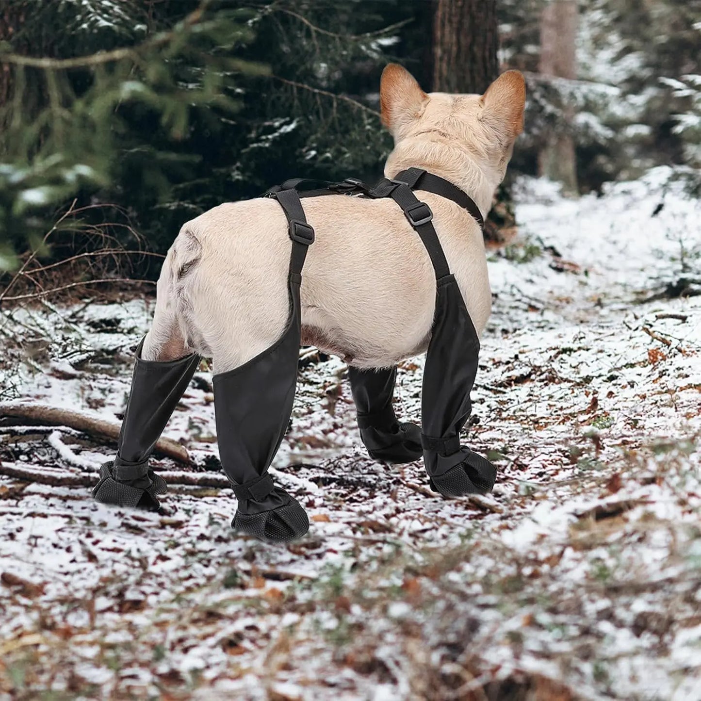 NONECN Waterproof Dog Boot Leggings for Outdoor Walking