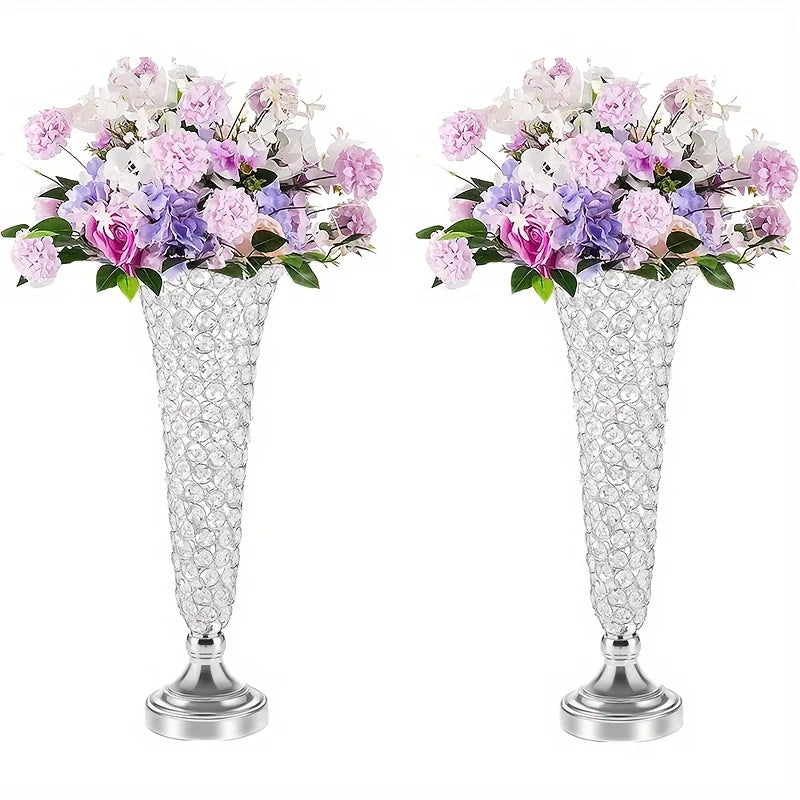Function Crystal Vases Centerpiece Decor Weddings And Home