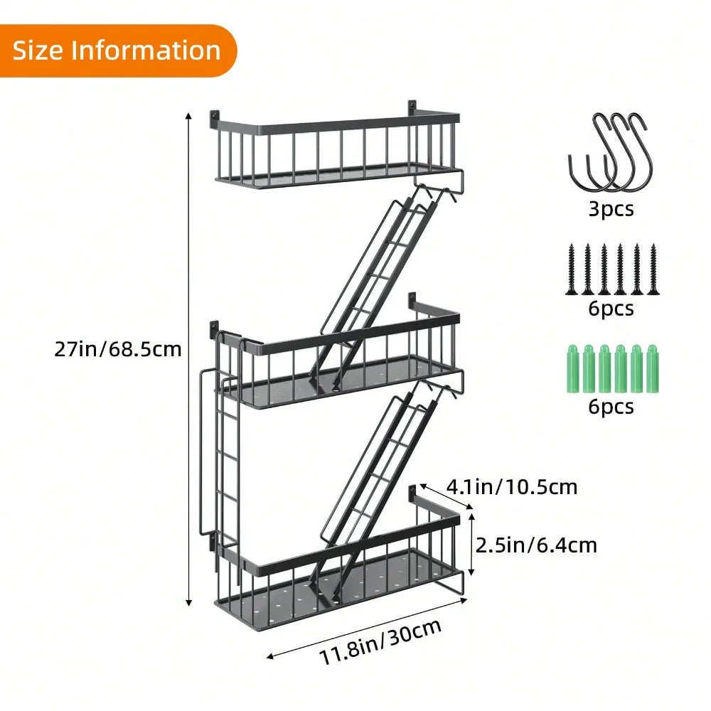 Fire Escape Wall Shelf New York Decorative Floating Ladder Shelf